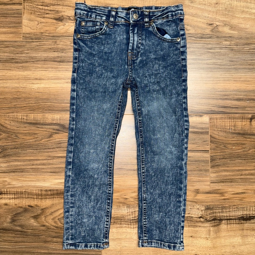 7 for All Mankind Classic Blue Denim Jeans for Kid’s